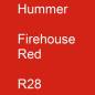 Preview: Hummer, Firehouse Red, R28.